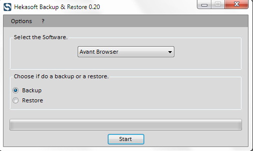 Hekasoft Backup Restore