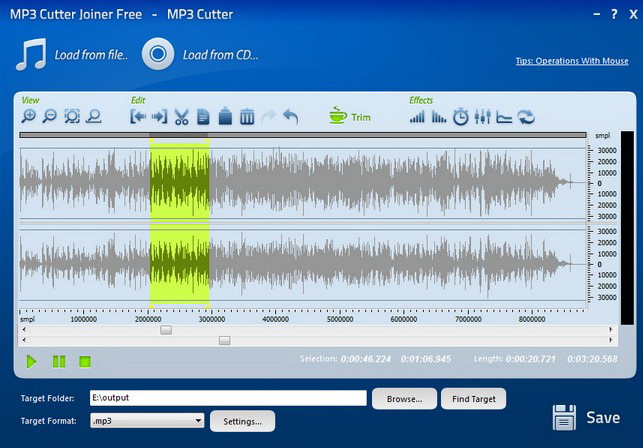 MP3 Cutter Joiner Free