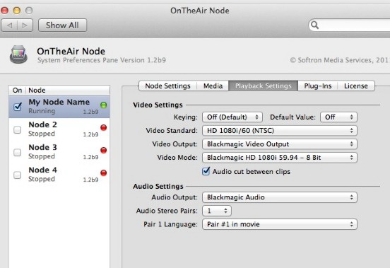 OnTheAir Node For Mac