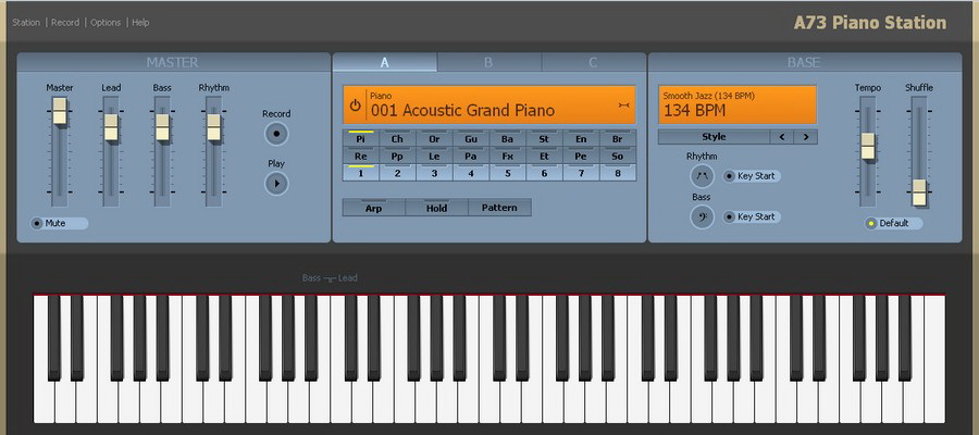 A73 Piano Station