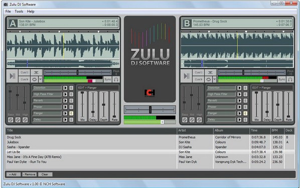 Zulu DJ Software