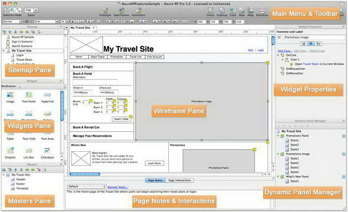 AxureRP for Mac