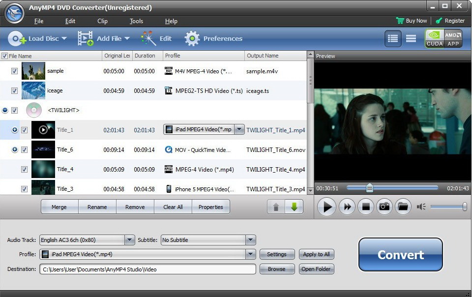 AnyMP4 DVD Converter