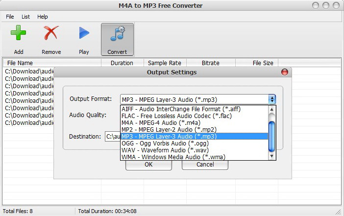 M4A to MP3 Free Converter