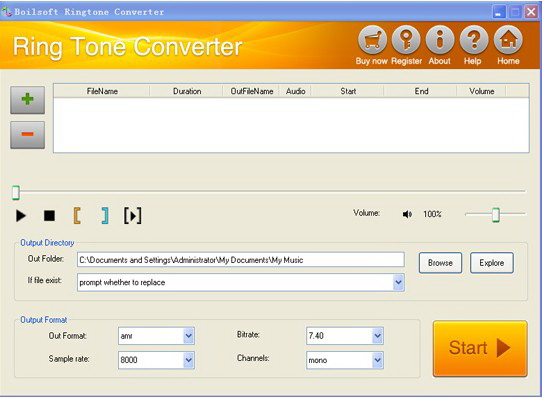 Boilsoft RingTone Converter