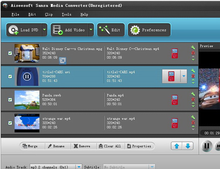 Aiseesoft Sansa Media Converter