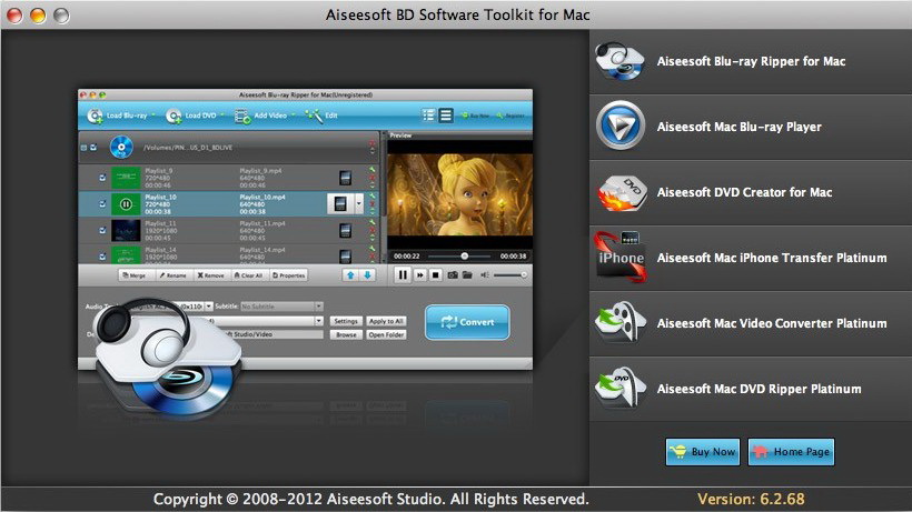 Aiseesoft BD Software Toolkit