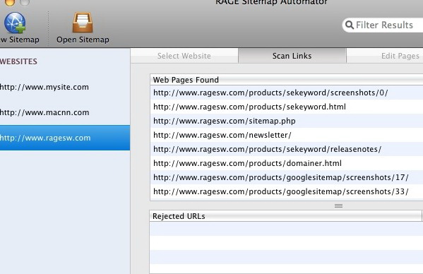 Sitemap Automator For Mac