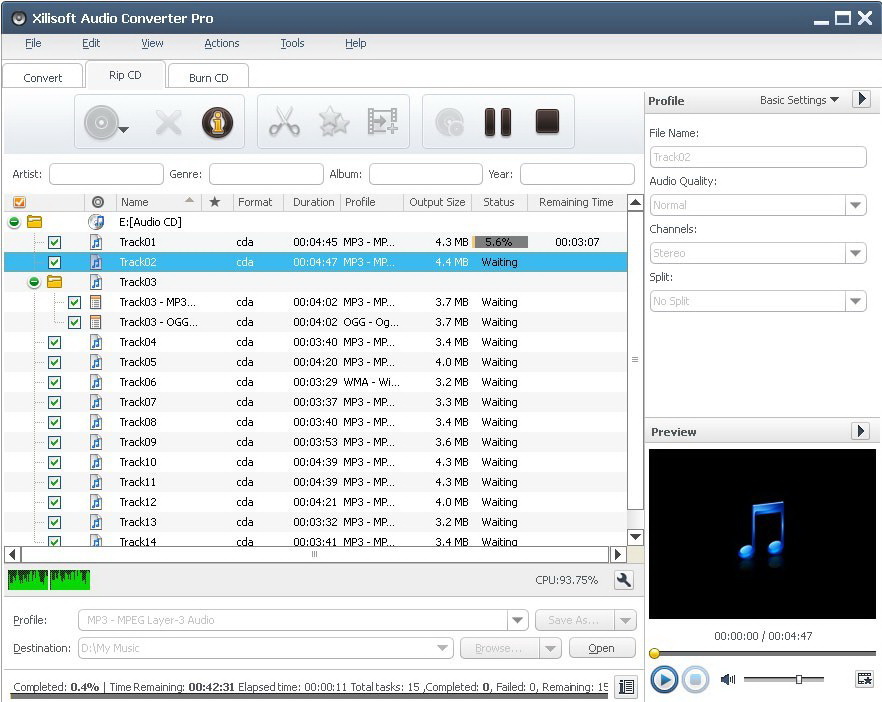 Xilisoft Audio Converter Pro