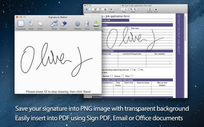 Signature Maker For Mac