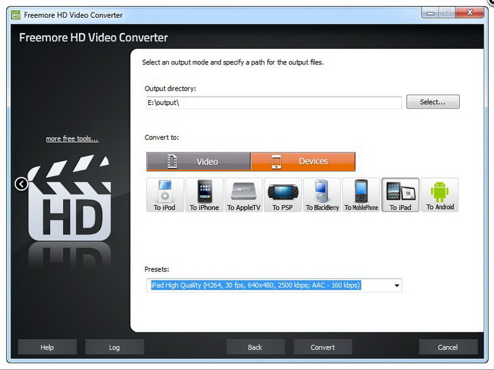 Freemore HD Video Converter