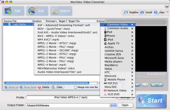 MacVideo Video Converter For Mac