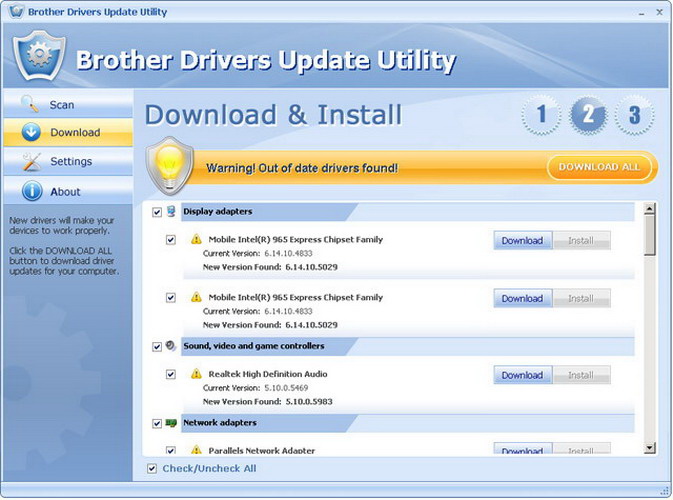 Brother Drivers Update Utility