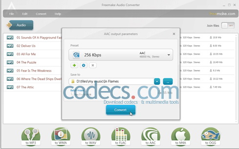 Freemake Audio Converter