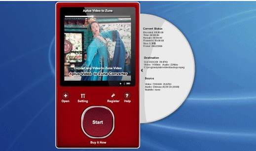 Aplus Video To Zune Converter