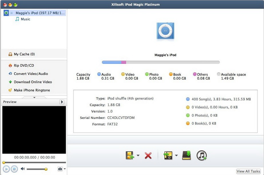 Xilisoft iPod Magic for Mac