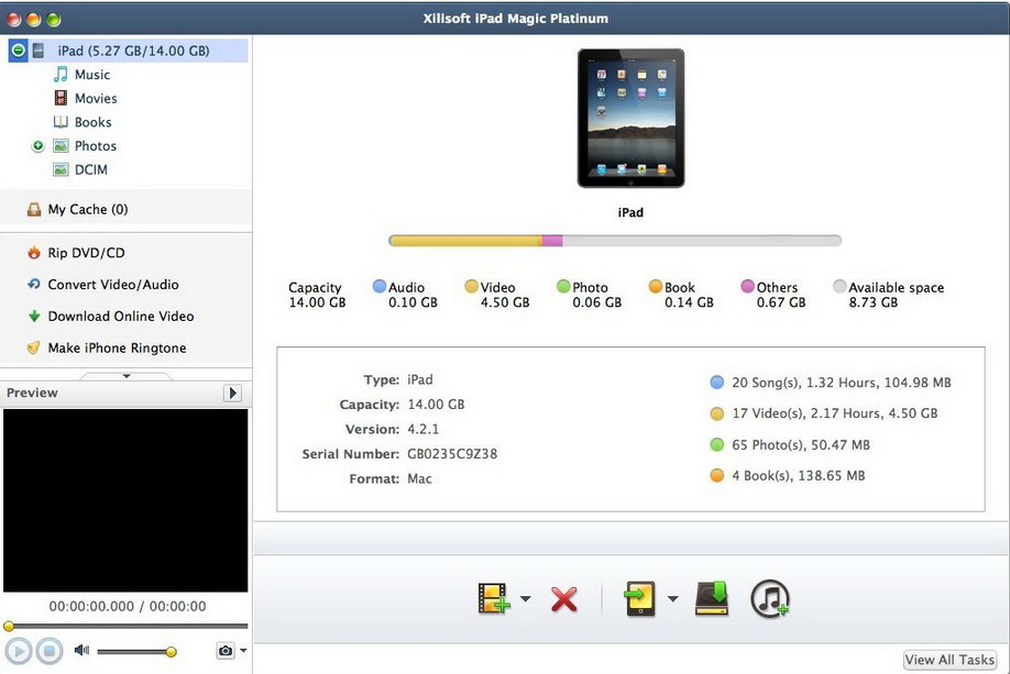 Xilisoft iPad Magic for Mac