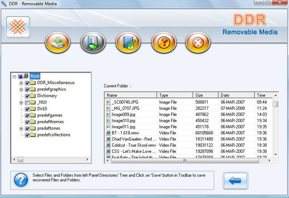 Removable Media File Recovery Tool