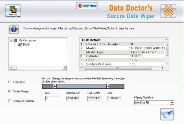 Data Wiping Tool