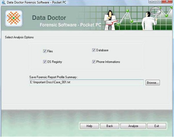 Pocket PC Forensic Software