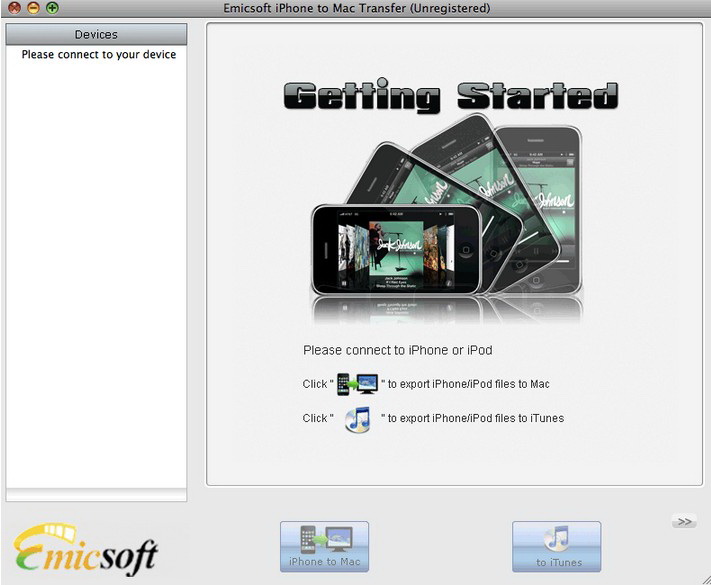 Emicsoft iPhone to Mac Transfer