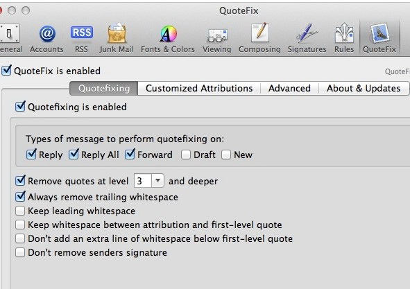 QuoteFix For Mac