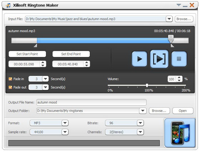 Xilisoft Ringtone Maker