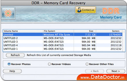 Mac Memory Card Data Recovery