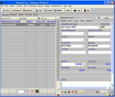 Project Cost Tracking Organizer Pro