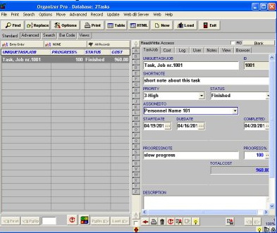 Task/Job Organizer Pro