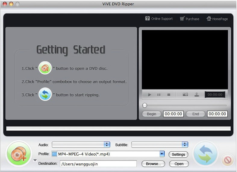 ViVE DVD Ripper for Mac
