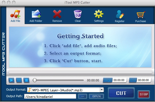 iTool MP3 Cutter for MAC