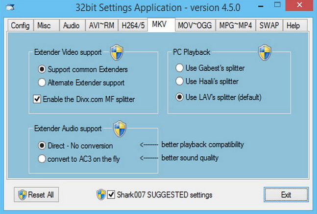 ADVANCED Codecs for Windows 7 and 8(64bit)