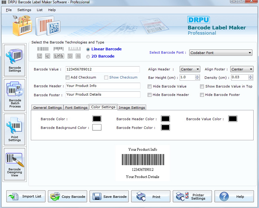 Barcode Maker - Professional Edition