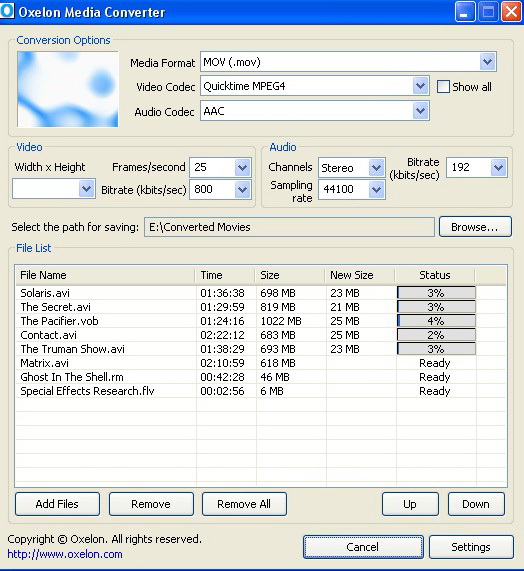 Oxelon Media Converter