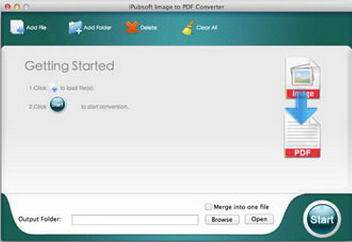 iPubsoft Image to PDF Converter for Mac