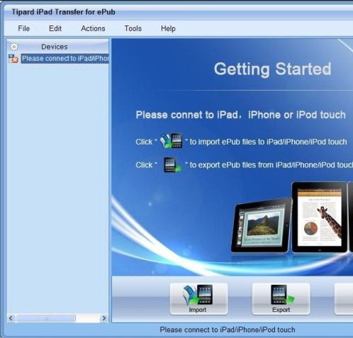 Tipard Mac iPad 2 Transfer for ePub