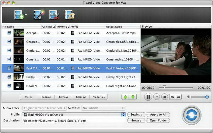 Tipard Mac Video Converter Platinum