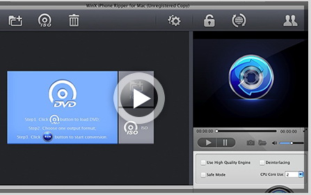 WinX iPhone Ripper For Mac