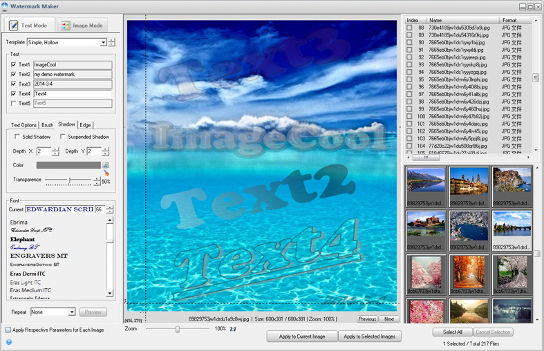 ImageCool Free Watermark Maker