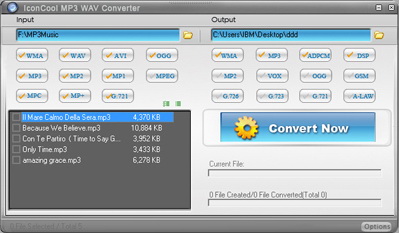 IconCool MP3 WAV Converter