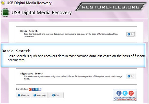 Digital Media Restore