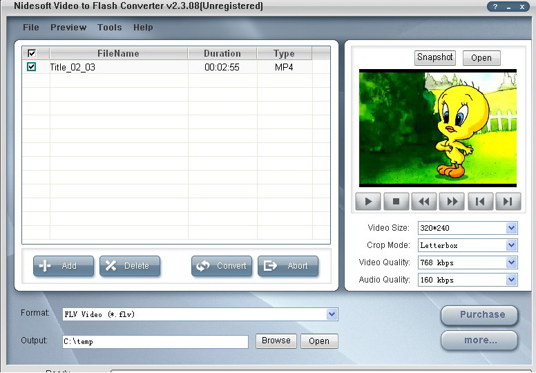 Nidesoft Video to Flash Converter