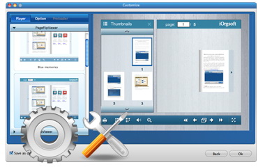 iOrgsoft PDF to Flash Converter for Mac
