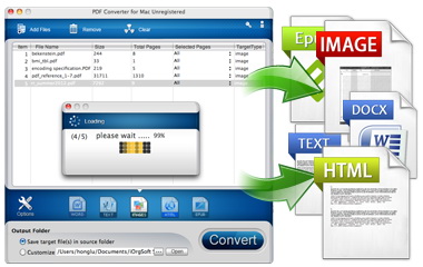 iOrgsoft PDF to Word Converter for mac