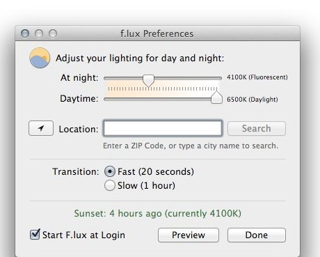 f.lux For Mac