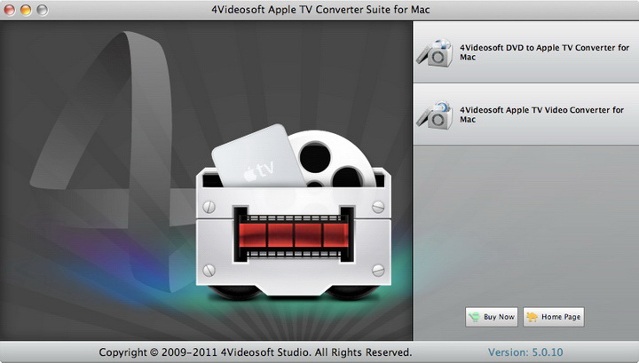 4Videosoft Apple TV Converter Suite for Mac