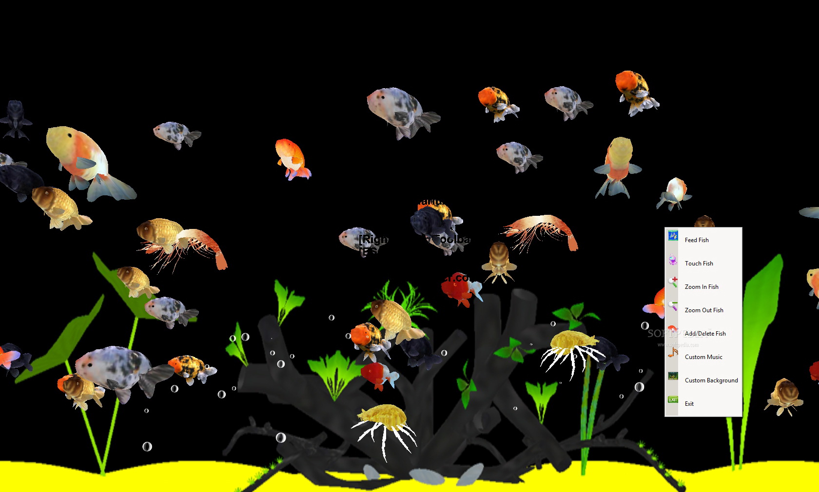 3D Rantyu Aquarium Screensaver