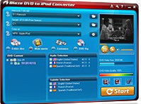 BlazeVideo DVD to iPod Converter