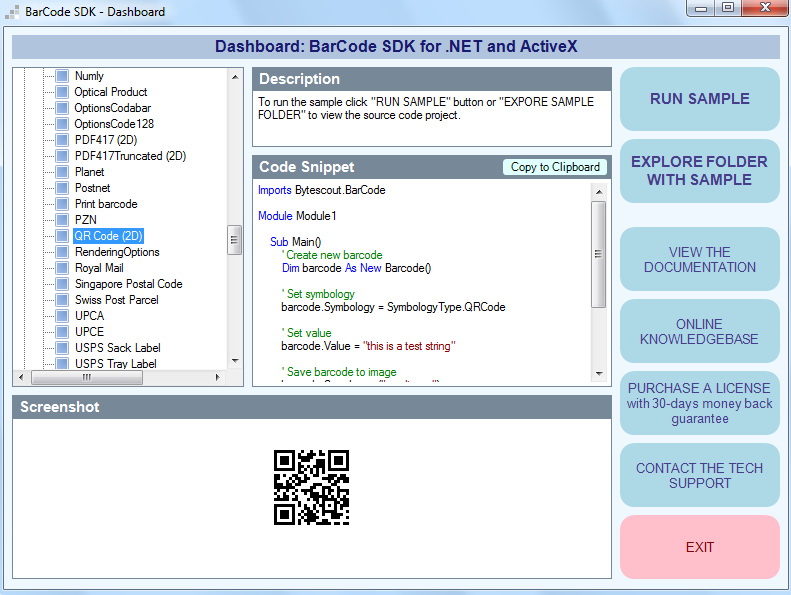 BarCode Generator SDK